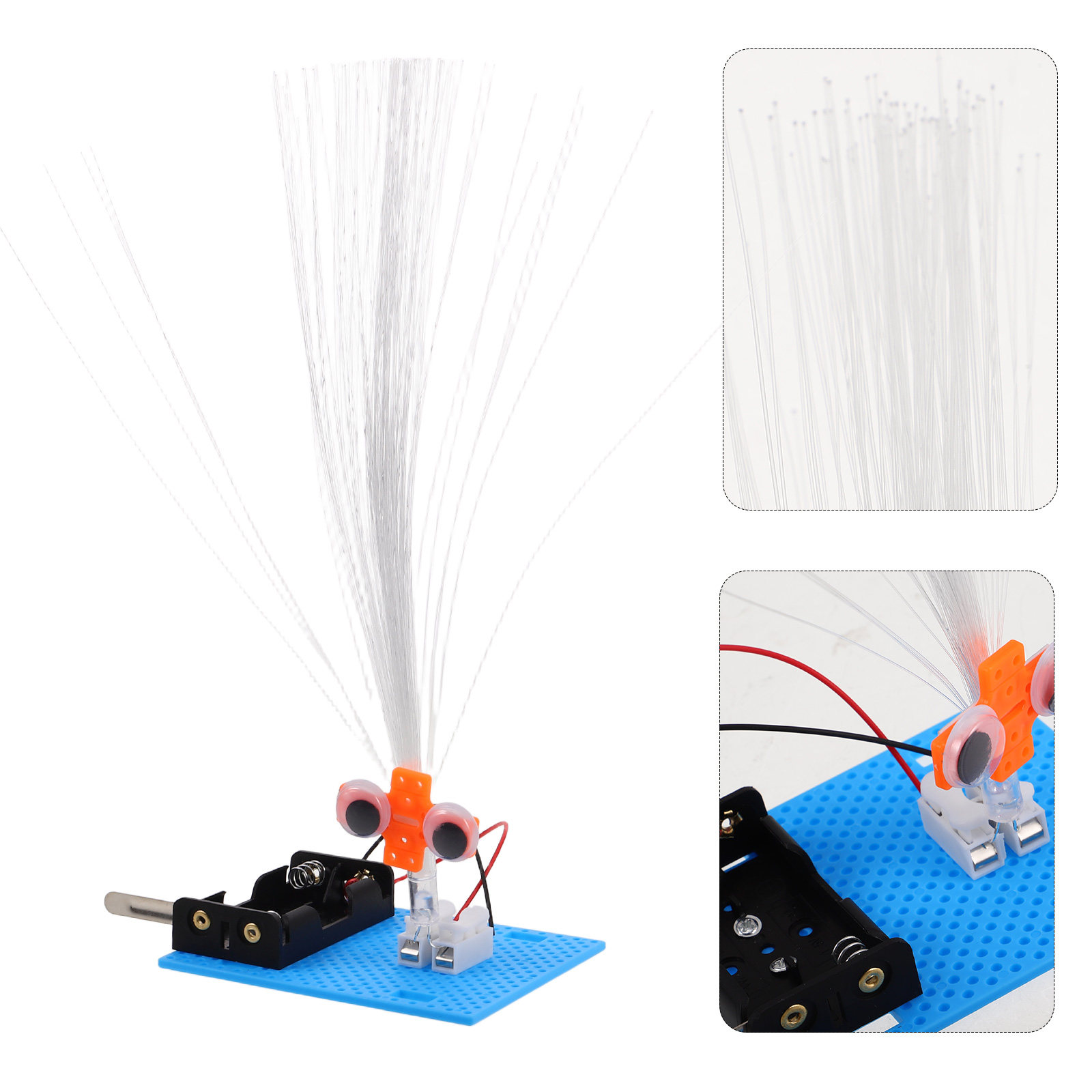Kids Education Activities - 1. 子供向けのDIY光ファイバー科学キット。STEM教育、実験学習、実践的な光回路活動に最適。