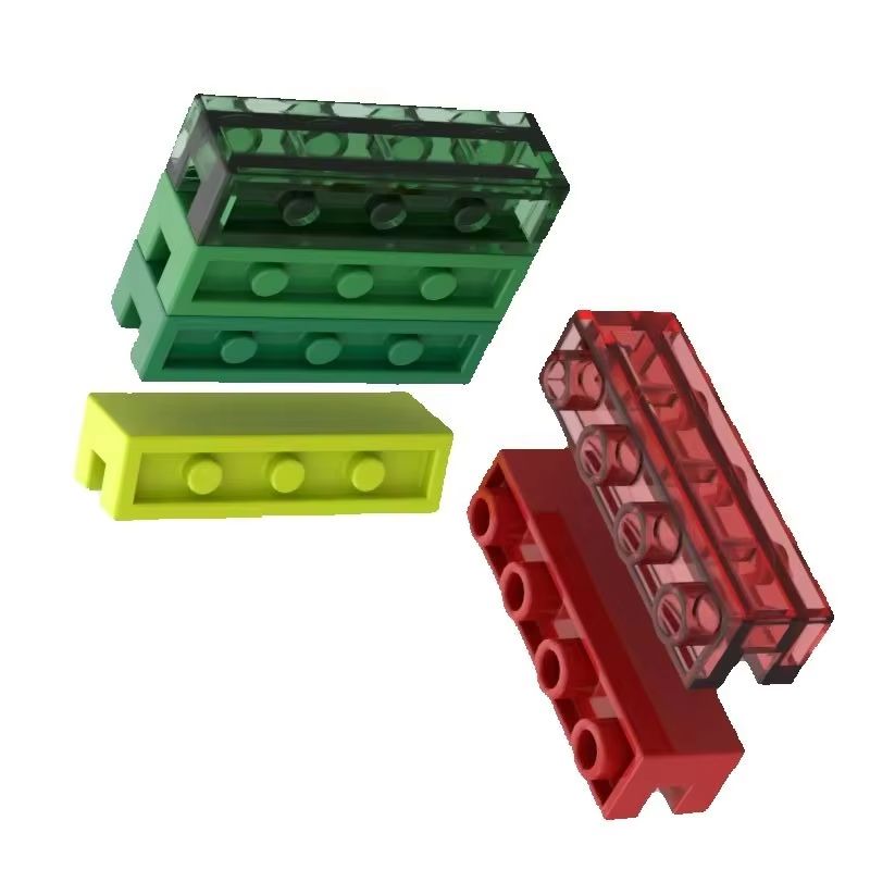 30個入り、高機能な壁用ブロック（1x4）、チャンネル付き、 - Kids Education Channel のレビューと価格