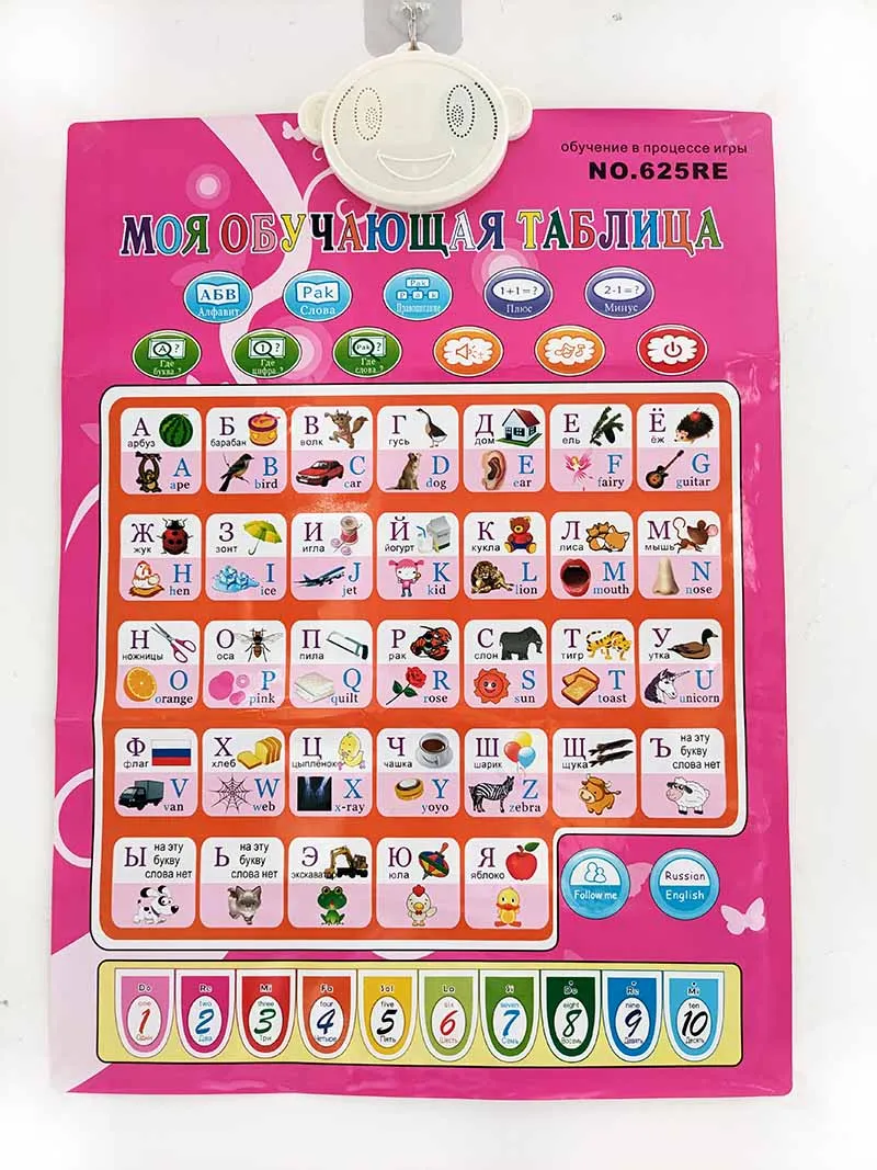 ロシア語の言語の電子赤ちゃんのアルファベット,赤ちゃんのため - Abc Kids Early Education のレビューと価格