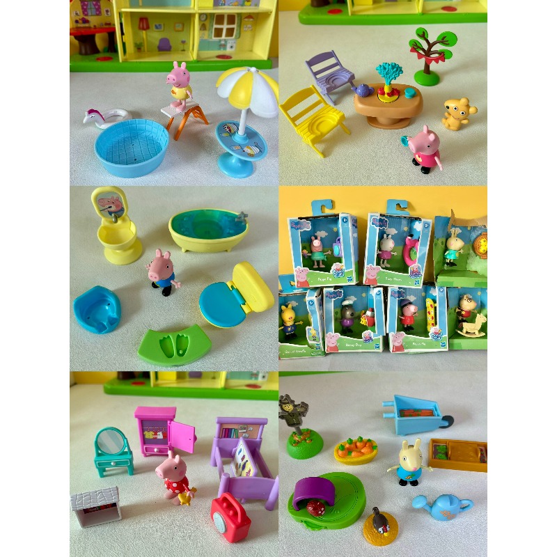 ハスブロ ペッパピッグ ファミリーセット、フィギュアとアクセ - Kids First Education のレビューと価格